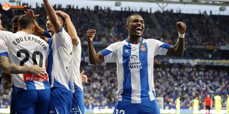 Bảng xếp hạng La Liga với Espanyol và Levante